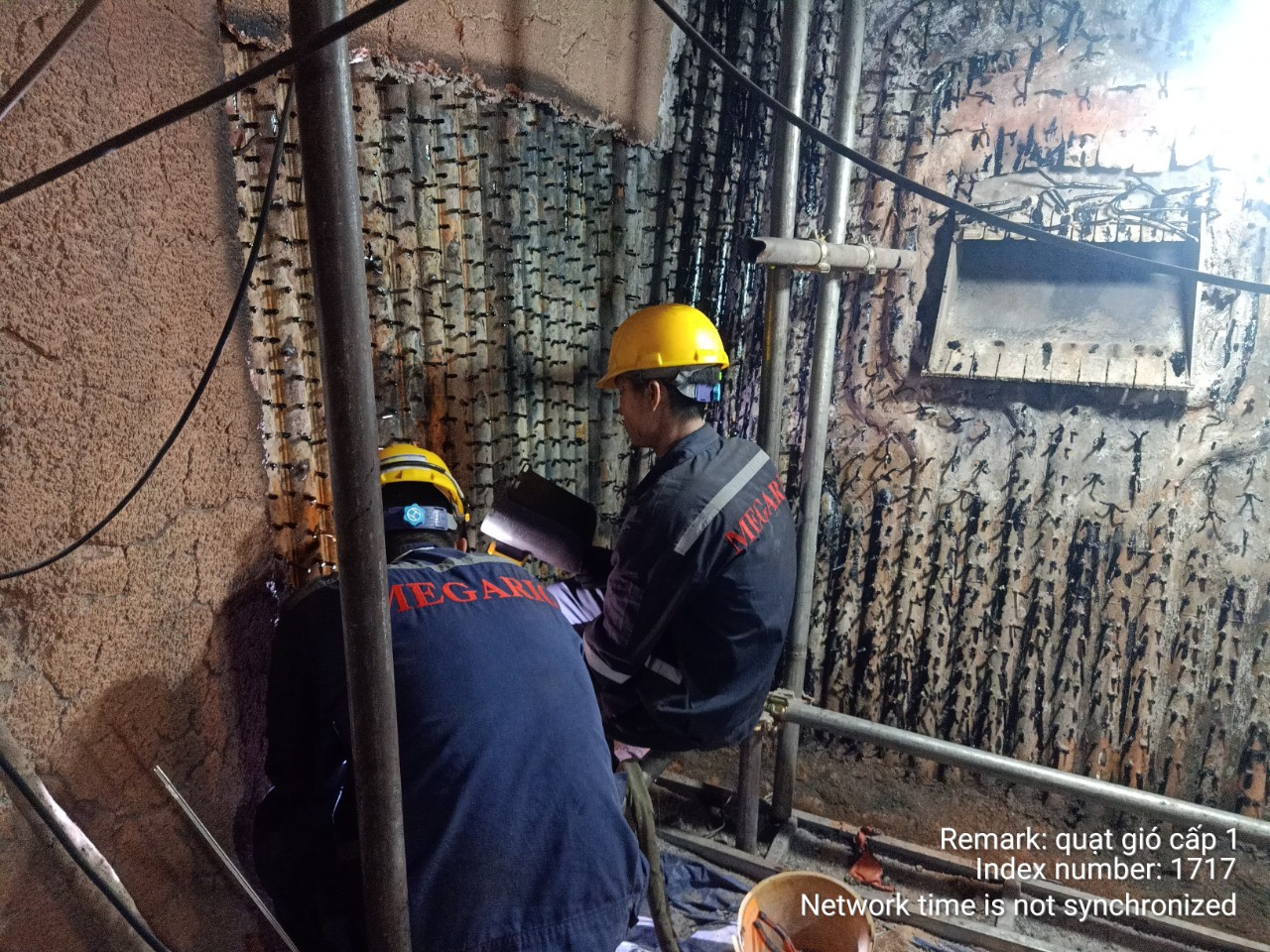 Repairing Boiler and auxiliary equipment
